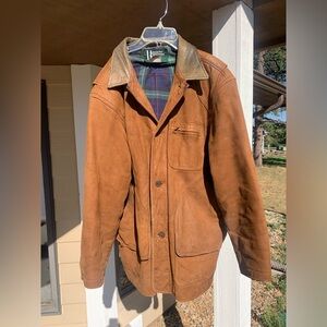 Hammacher Schlemmer Leather Jacket Sz:M